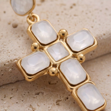boucles d'oreilles daisy