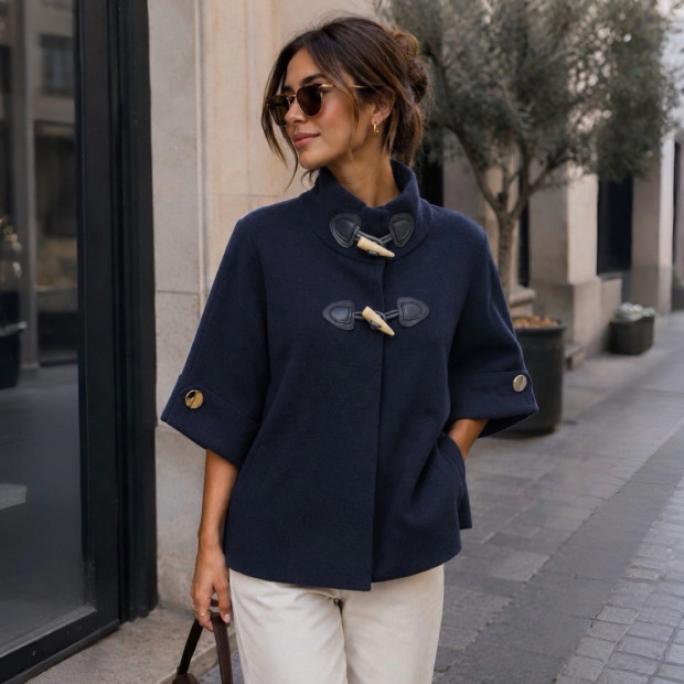 veste cape elvia